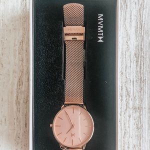 NEW Rose Gold MVMT Watch